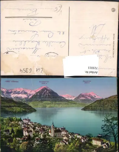 723311 Vitznau mit Buochserhorn u. Stanserhorn pub Photoglob 4367