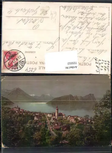 723312 Vitznau mit Bürgenstock b. Nacht pub Photoglob 3340
