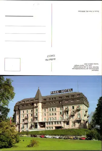 724117 Brunnen am Vierwaldstättersee Parkhotel Bez. Schwyz