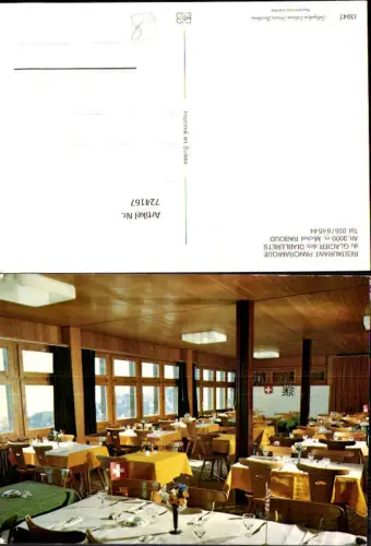 724167 Glacier des Diablerets Restaurant Panoramique du Glacier Disten Bez. Suisse