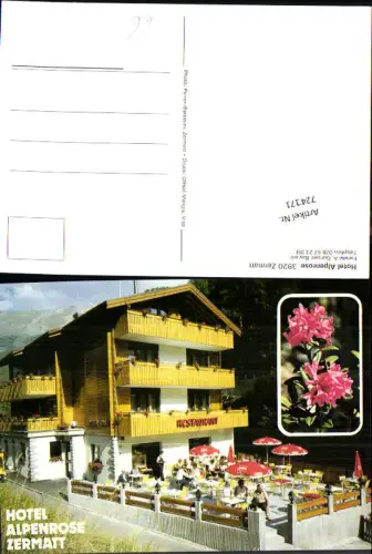 724171 Zermatt Hotel Alpenrose Zermatt Visp