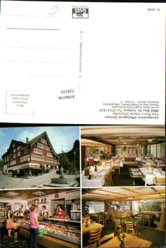 724172 Neu St. Johann Landgasthof-Metzgerei Ochsen Toggenburg-Schwägalp