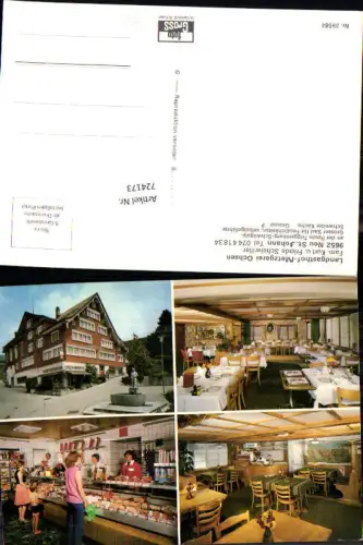 724173 Neu St. Johann Landgasthof-Metzgerei Ochsen Toggenburg-Schwägalp