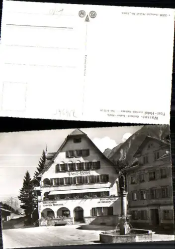 724345 Wassen Gotthard Susten Route Post Hotel Brunnen Reusstal Uri