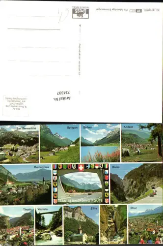 724397 San Bernardino Route Chur Thusis Zillis Domat Ems Andeer Sufers Splügen Rania Viamala