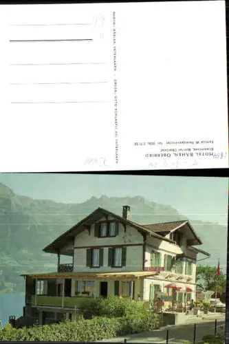 724408 Brienzersee Brienz Berner Oberland Hotel Bären Oberried Kt. Bern