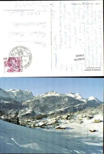 724436 Hasli Goldern Berner Oberland im Winter