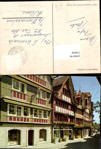 724438 Appenzell Hauptgasse