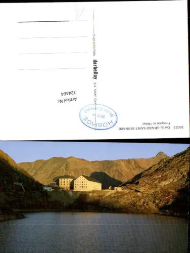 724464 Col du Grand-Saint-Bernard l hospice et l Hotel