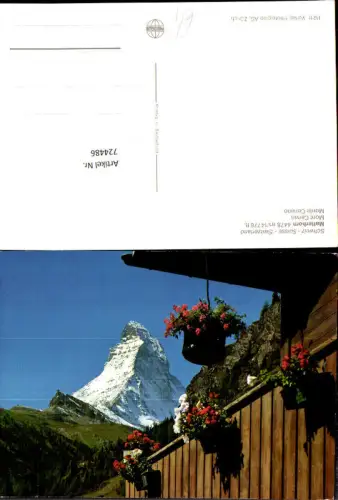 724486 Matterhorn Mont Cervin Zermatt