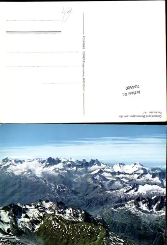 724500 Grimsel u. Berneralpen von der Furka b. Gletsch