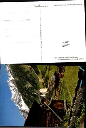 724524 Eisten im Lötschental Lonzahörner Breithorn