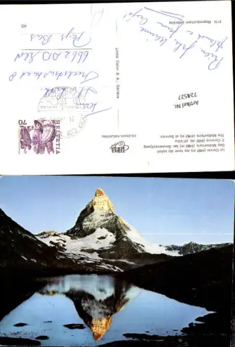 724527 Le Cervin Matterhorn Sonnenaufgang b. Zermatt