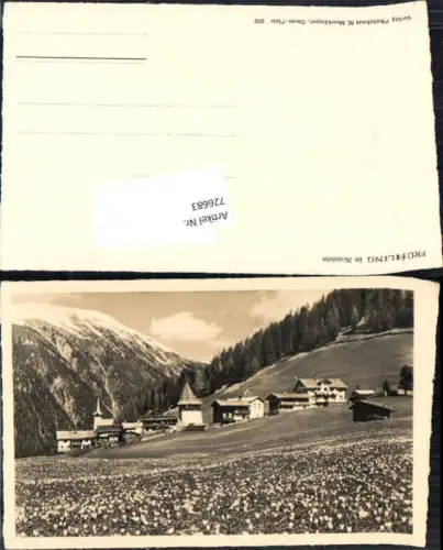726683 Frühling in Monstein bei Davos-Platz Kt Graubünden