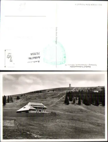 717554 Feldberg im Schwarzwald Gasthof Todtnauerhütte