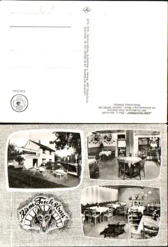 717496 Petershagen Hackshorst b. Quetzen Schaumburger Wald Zum Fuchsbau Gasthaus
