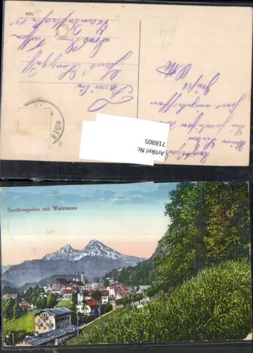 718805 Berchtesgaden m. Watzmann