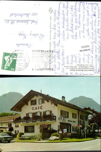 725713 Ruhpolding Oberbayern Pension Cafe Münchner Stuben