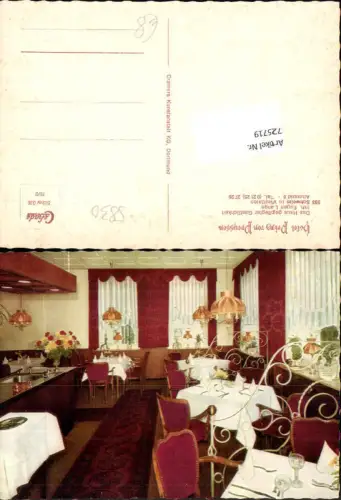 725719 Schwelm in Westfalen Hotel Prinz v. Preussen Speisesaal