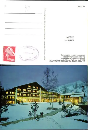 726006 Garmisch Partenkirchen Forsthaus Graseck