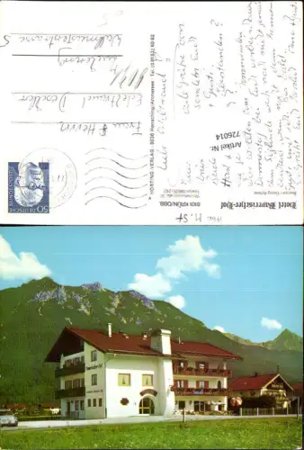 726014 Krün Hotel Bayerischer Hof bei Garmisch Partenkirchen