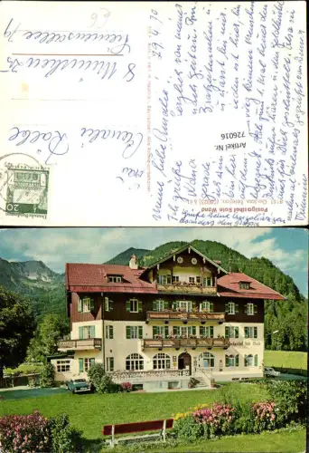 726016 Geitau Postgasthof Rote Wand bei Bayrischzell LK Miesbach