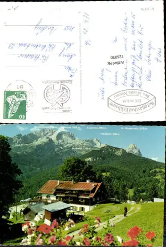 726030 Garmisch Partenkirchen Eckbauer Gasthaus