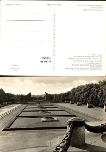 718536 Foto AK Berlin Sowjetisches Ehrenmal Treptow