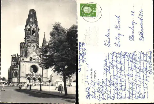 718555 Berlin Kaiser-Wilhelm-Gedächtniskirche