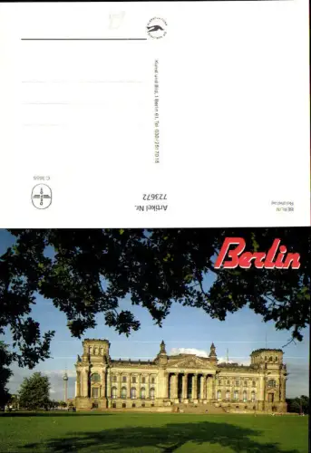 723672 Berlin Reichstag