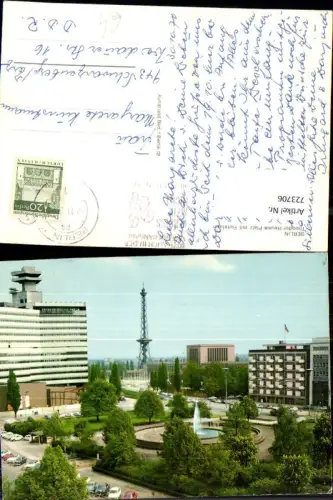723706 Berlin Theodor-Heuss-Platz u. Funkturm