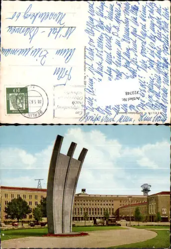 723748 Berlin Luftbrücken-Denkmal Tempelhof