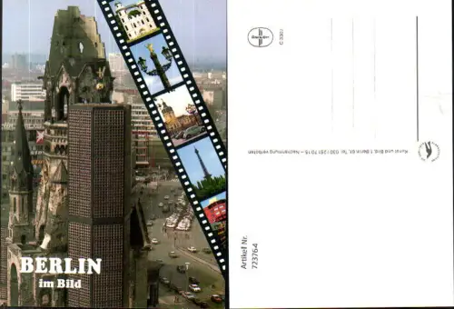 723764 Mehrbild AK Berlin im Bild Gedächtniskirche