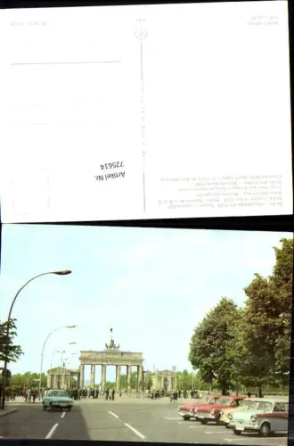 725614 Berlin Brandenburger Tor Trabi Oldtimer