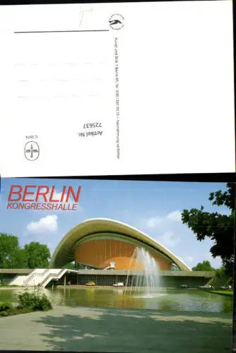 725637 Berlin Kongreßhalle