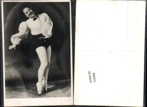725968 Foto-AK Frau tanzt kurze Hose Tanz