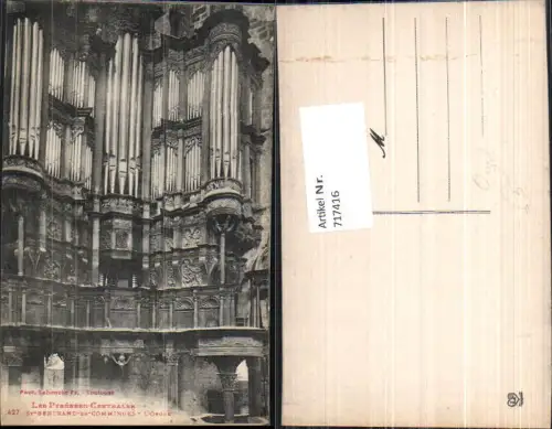 717416 Les Pyrenees Centrales St Bertrand de Comminges L Orgue Orgel Kirche