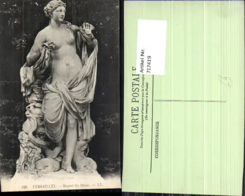 717419 Versailles Bosquet des Domes Frau Statue Akt Erotik France