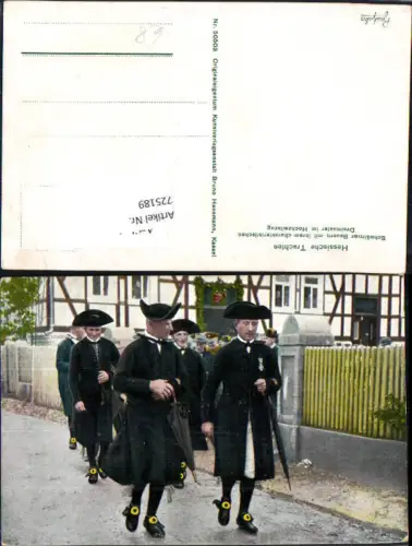 725189 Hessische Trachten Hessen Schwälmer Bauern Hochzeit