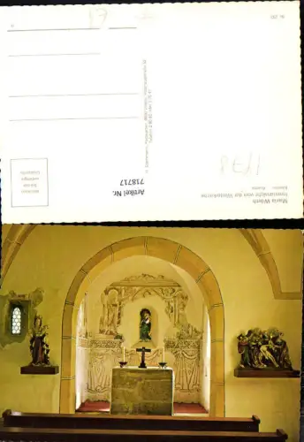 718717 Maria Wörth Innenansicht v. d. Winterkirche Altar