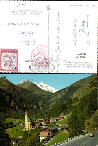719477 Heiligenblut a. d. Großglockner-Hochalpenstraße Ansicht m. Kirche