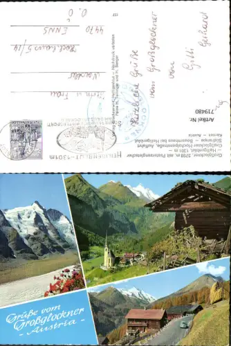 719480 Mehrbild AK Heiligenblut a. d. Großglockner-Hochalpenstraße VW Käfer Auffahrt Südrampe Bauernhaus