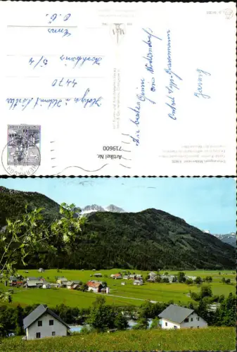719600 Möderndorf Gailtal geg. Gartnerkofel Hermagor-Pressegger See