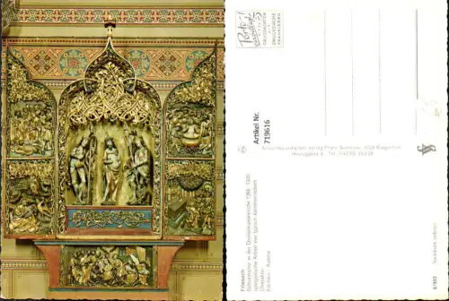 719616 Friesach Schreinaltar Dominikanerkirche Detailansicht