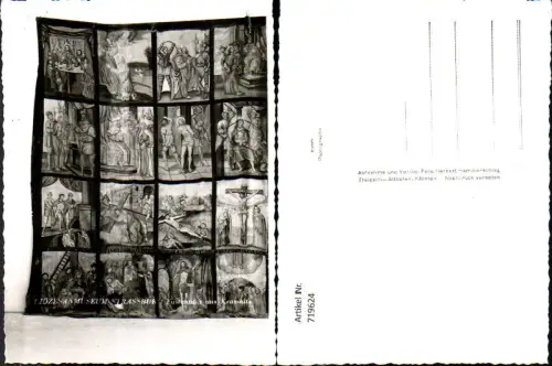 719624 Foto AK Diözesanmuseum Strassburg Straßburg i. Kärnten Fastentuch aus Krassnitz