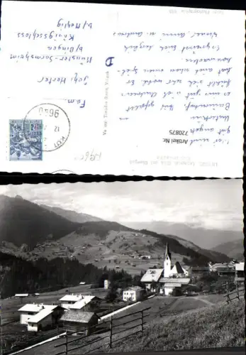 720875 Foto AK Liesing Lesachtal Blick auf Obergail Kirche Hermagor