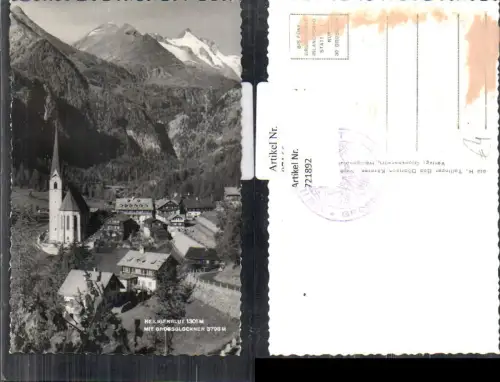 721892 Grossglockner Hochalpenstraße Heiligenblut
