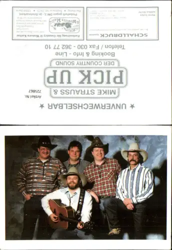 725867 Musik Mike Strauss Pick up Der Country Sound Band