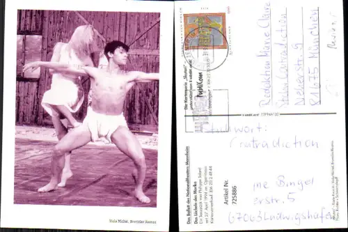 725886 Musik Das Ballet des Nationaltheaters Mannheim Das Lächeln des Marko Philippe Talard Opernhaus