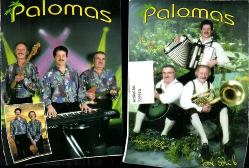725914 Klappbar Musik Palomas Jürgen Höfl Schorsch Koller Josef Schub Schöllnach